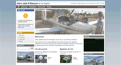 Desktop Screenshot of aeroclub-alencon.org
