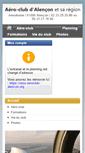 Mobile Screenshot of aeroclub-alencon.org
